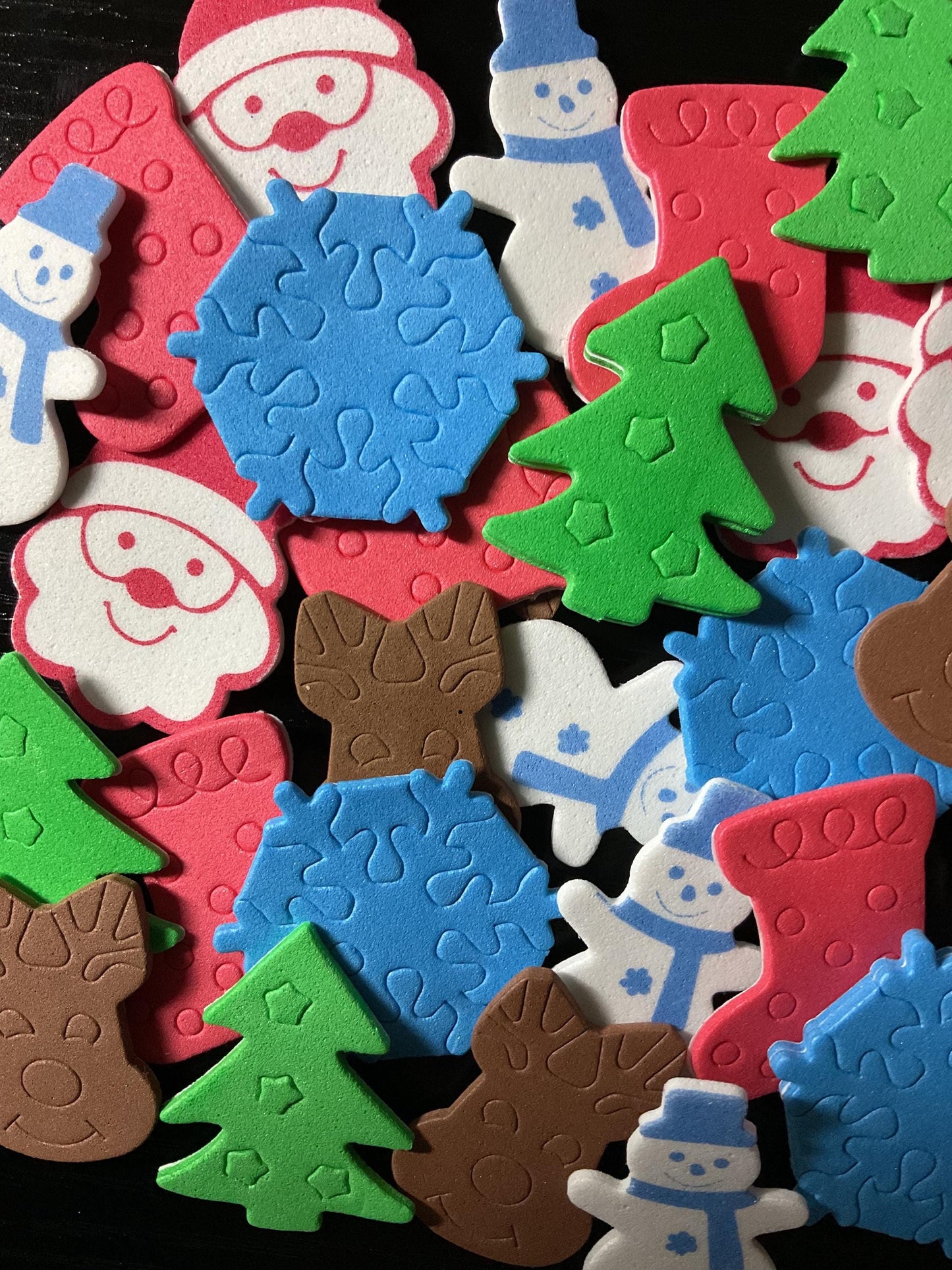 Mixed Christmas Foam Stickers
